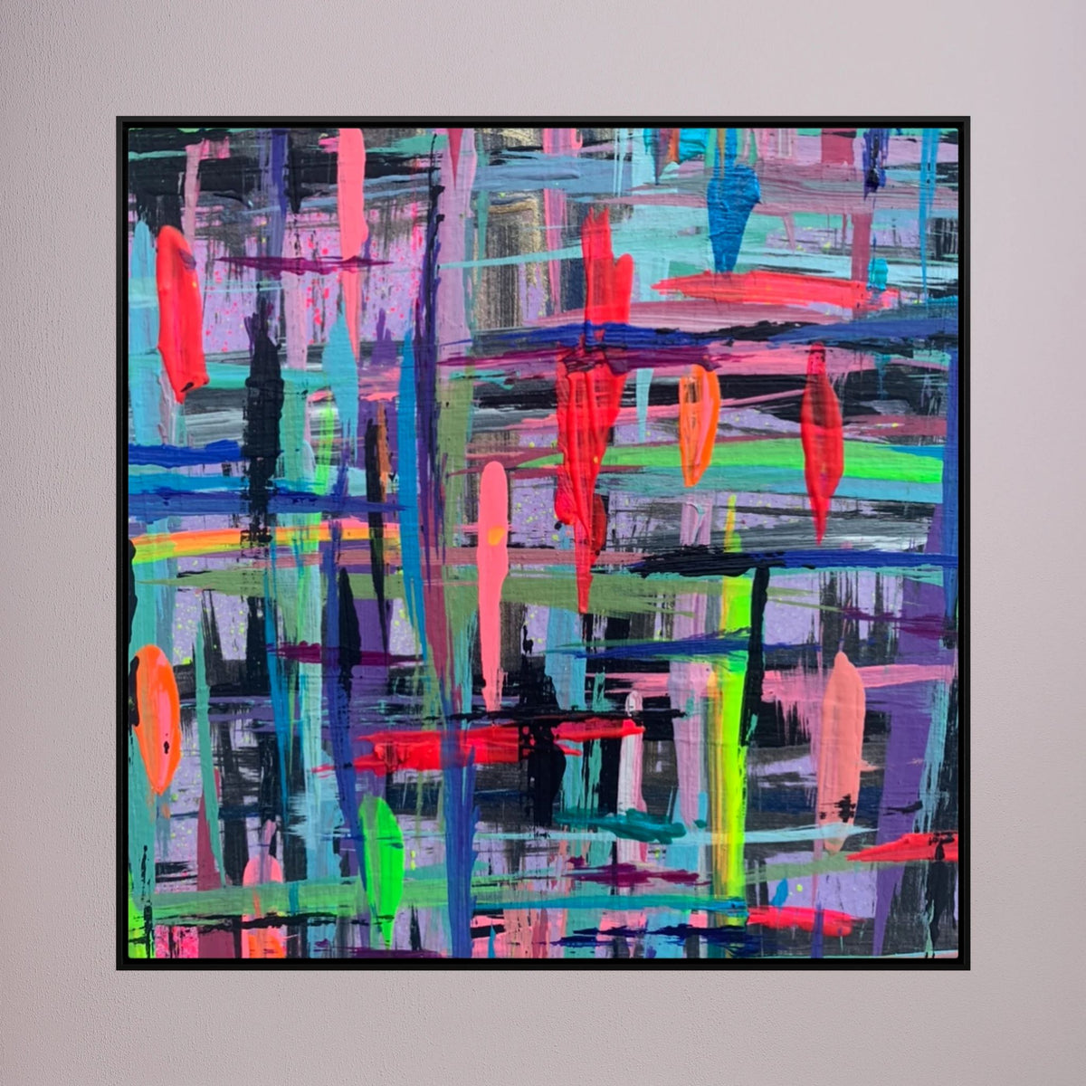 BETWEEN THE LINES (2020) PRINT ON CANVAS 