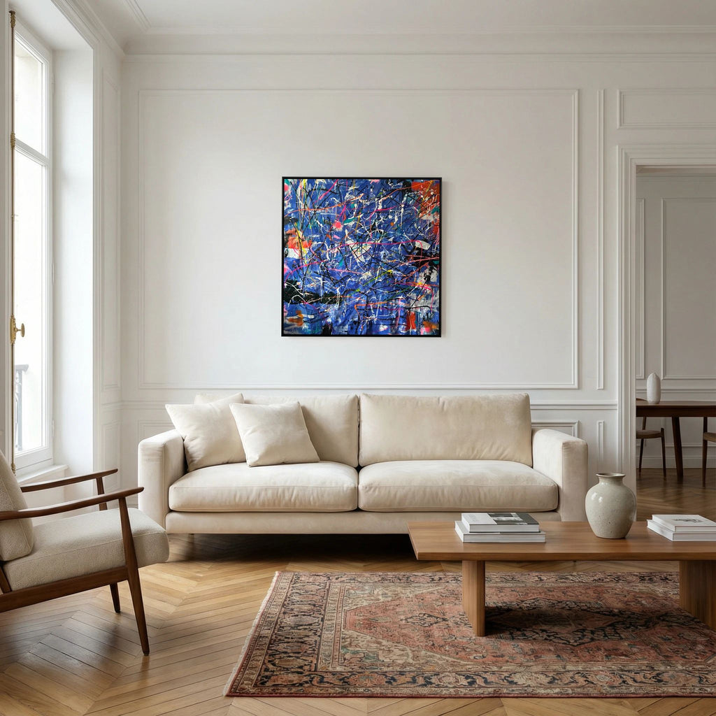 INDIGO (2024) PRINT ON CANVAS    