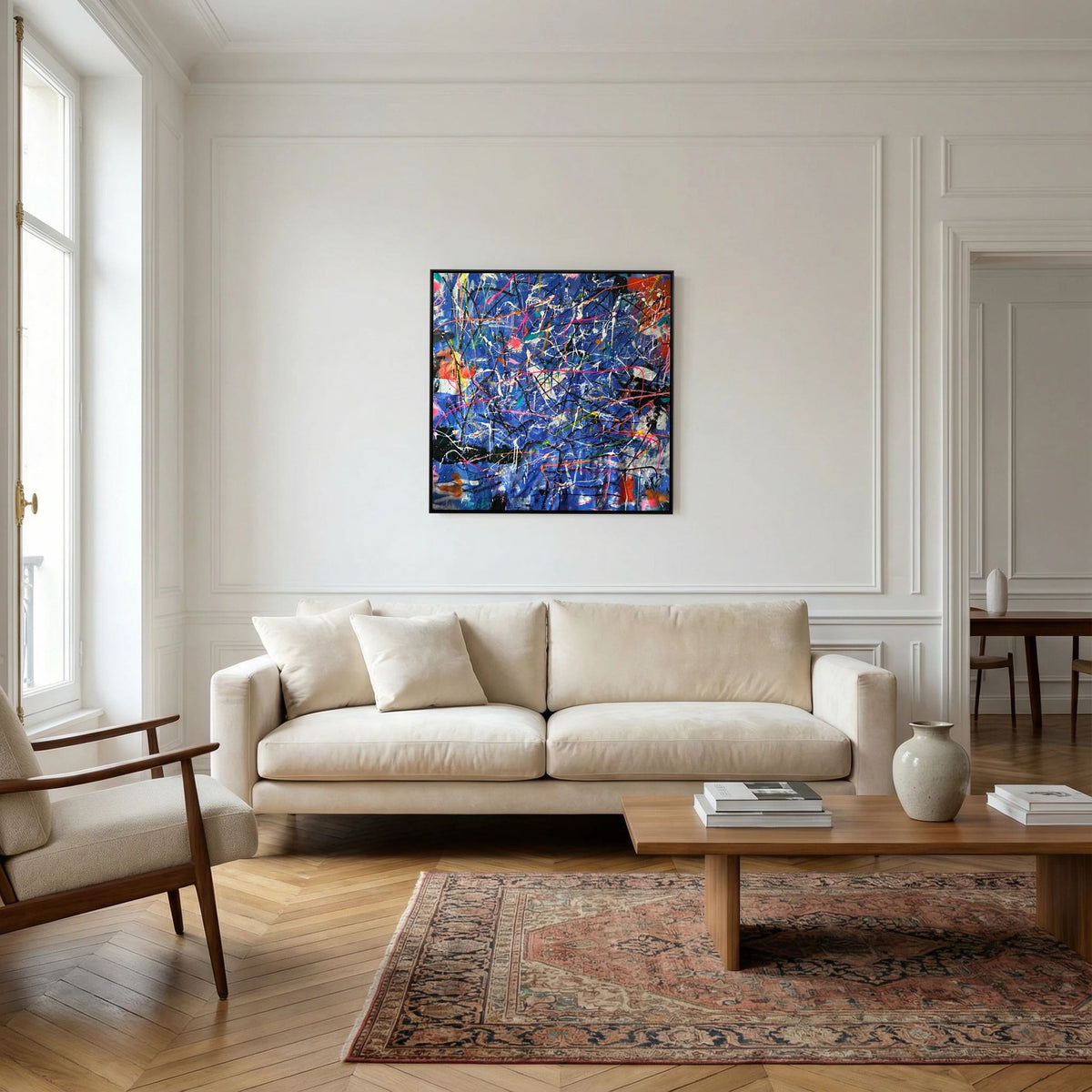 INDIGO (2024) PRINT ON CANVAS    