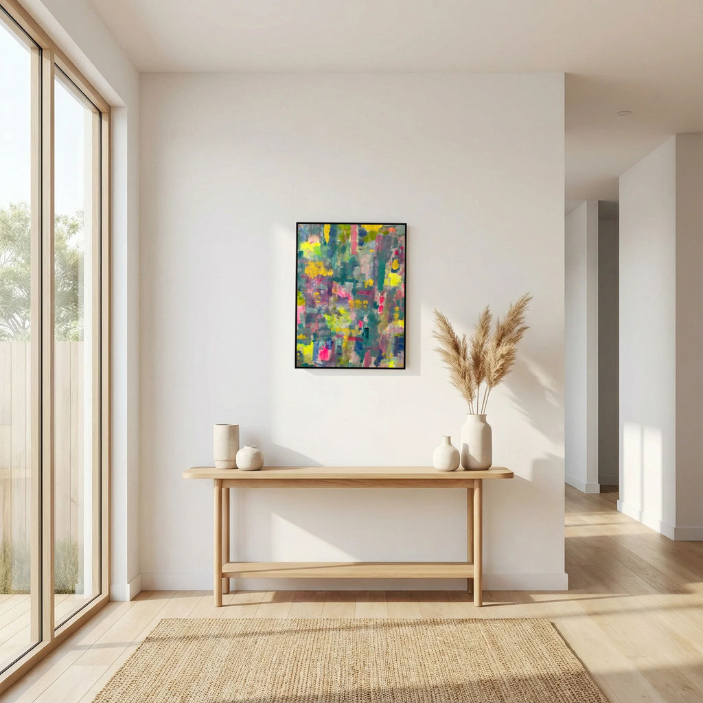 GARDEN IN SUMMER (2023) CANVAS PRINT   