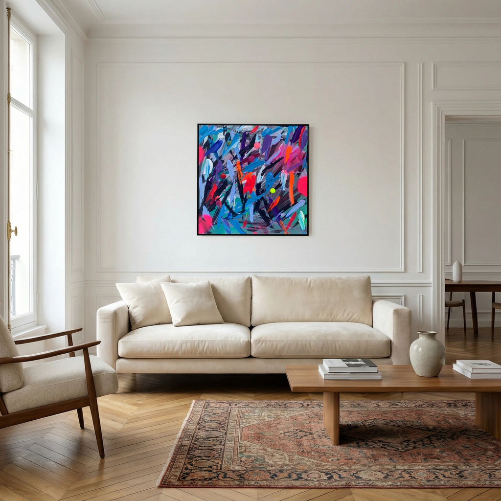 BLUE JAY (2020) PRINT ON CANVAS 