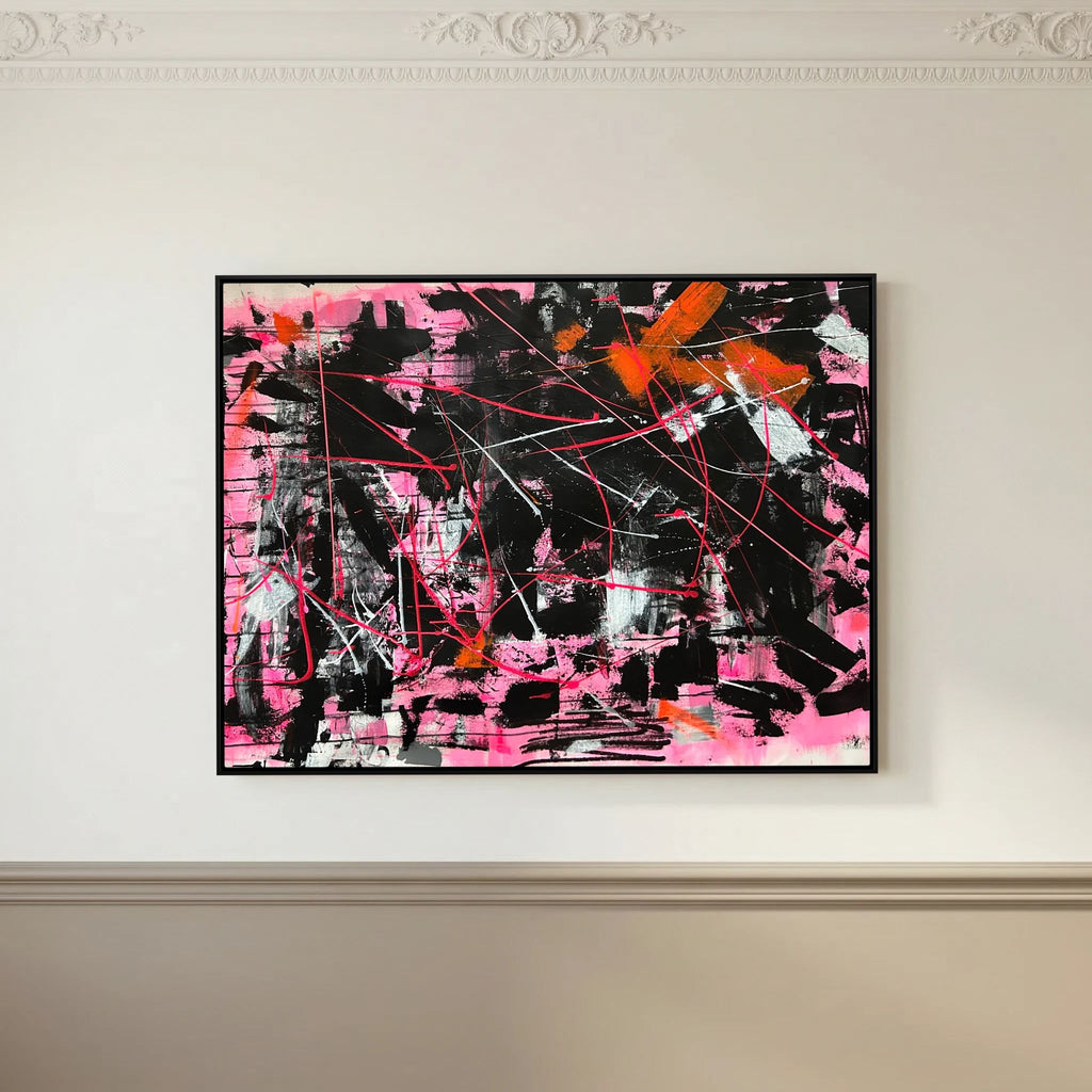 BURN A BRIDGE (2024) CANVAS PRINT 