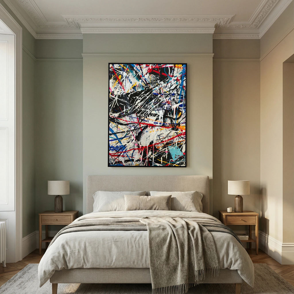 DESTRUCTION  (2024) CANVAS PRINT   