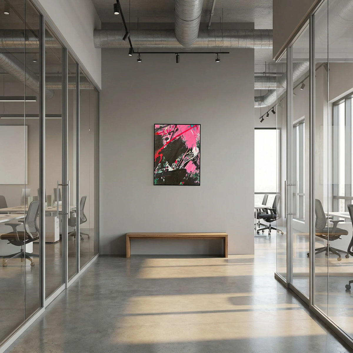 ON STRIKE (2024) CANVAS PRINT 