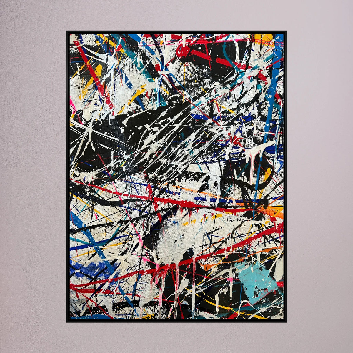 DESTRUCTION  (2024) CANVAS PRINT   