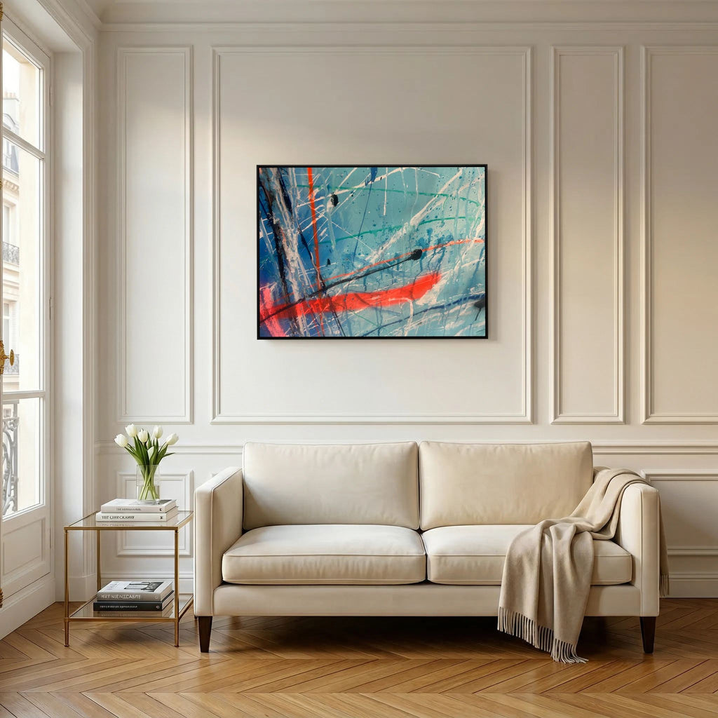  CROSSING PATHS (2024) CANVAS PRINT