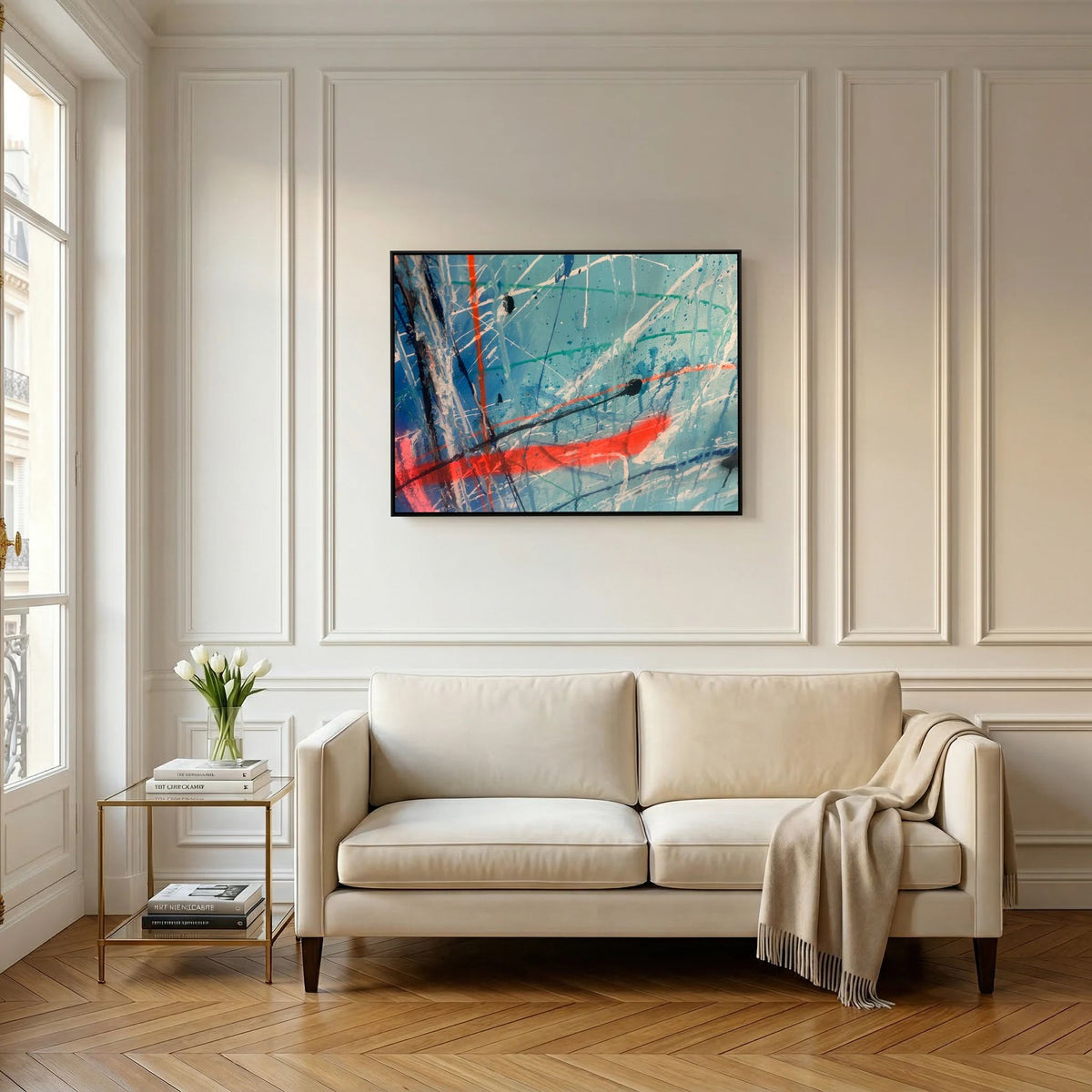  CROSSING PATHS (2024) CANVAS PRINT