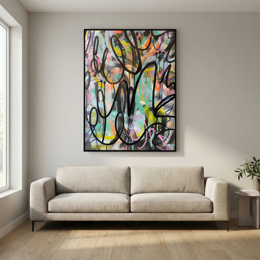 CHAOTIC (2022) CANVAS PRINT 