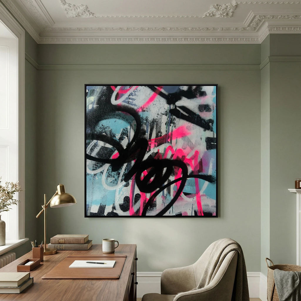 LOVE ON THE CANVAS PRINT ON CANVAS