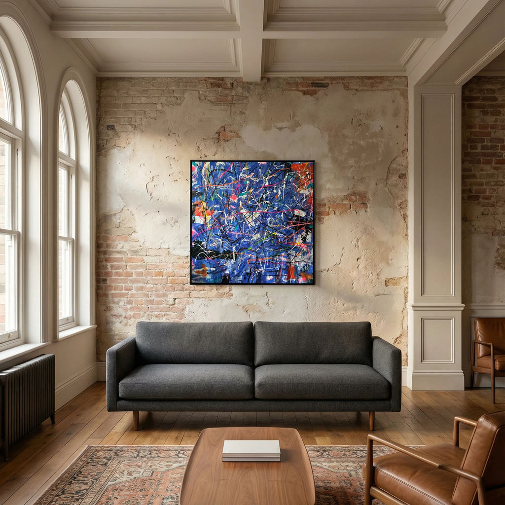 INDIGO (2024) PRINT ON CANVAS    