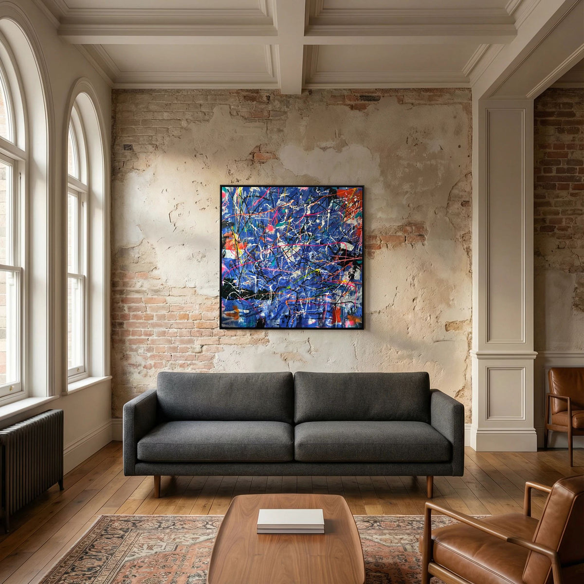 INDIGO (2024) PRINT ON CANVAS    