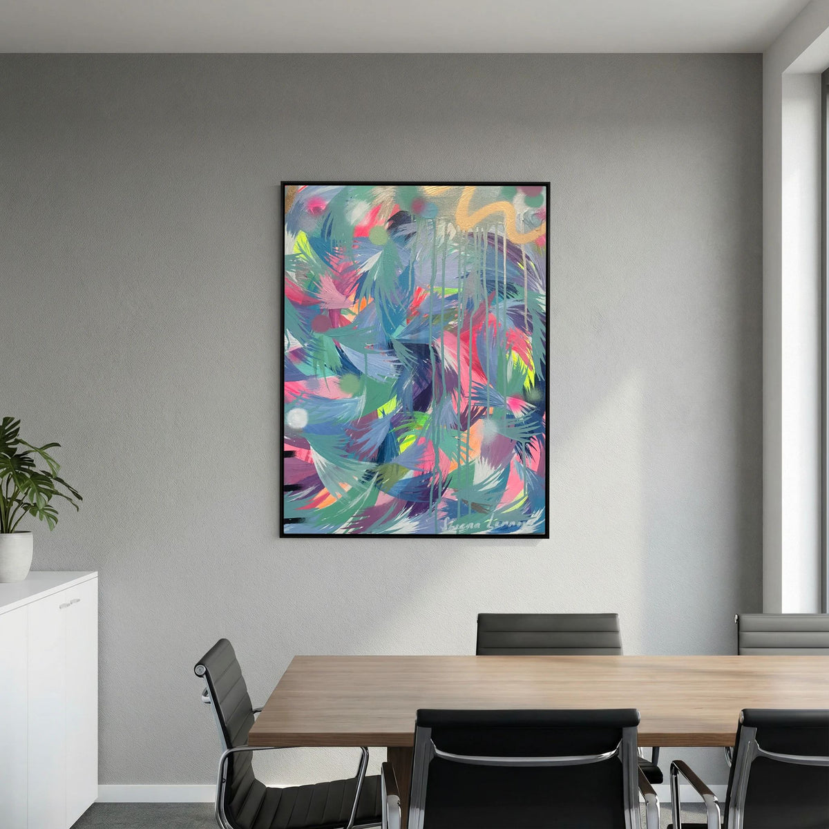 TROPICAL HUES (2021) CANVAS PRINT 