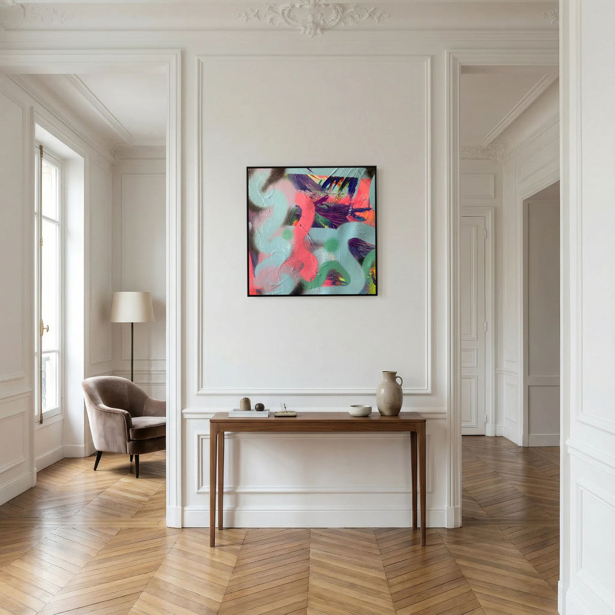 RIFT (2021) PRINT ON CANVAS  