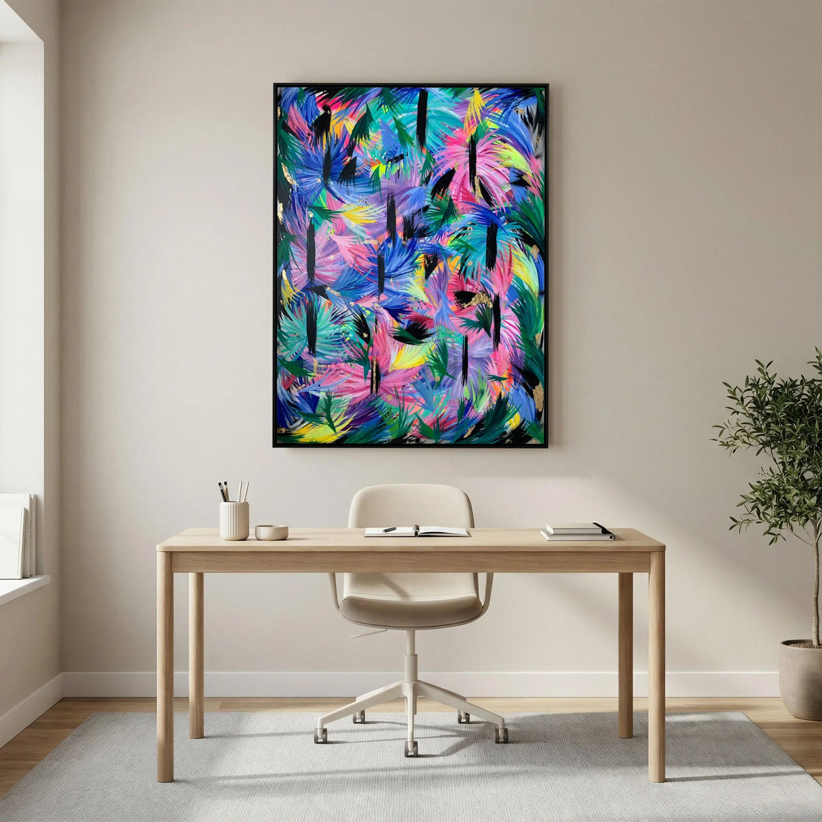 JUNGLE (2021) CANVAS PRINT 