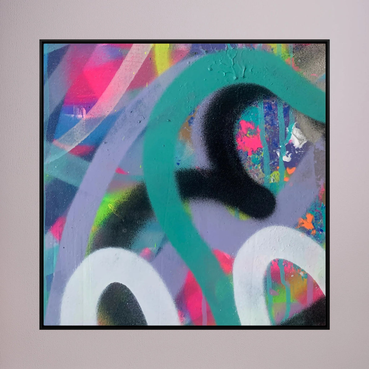 FAIRGROUND PRINT ON CANVAS  