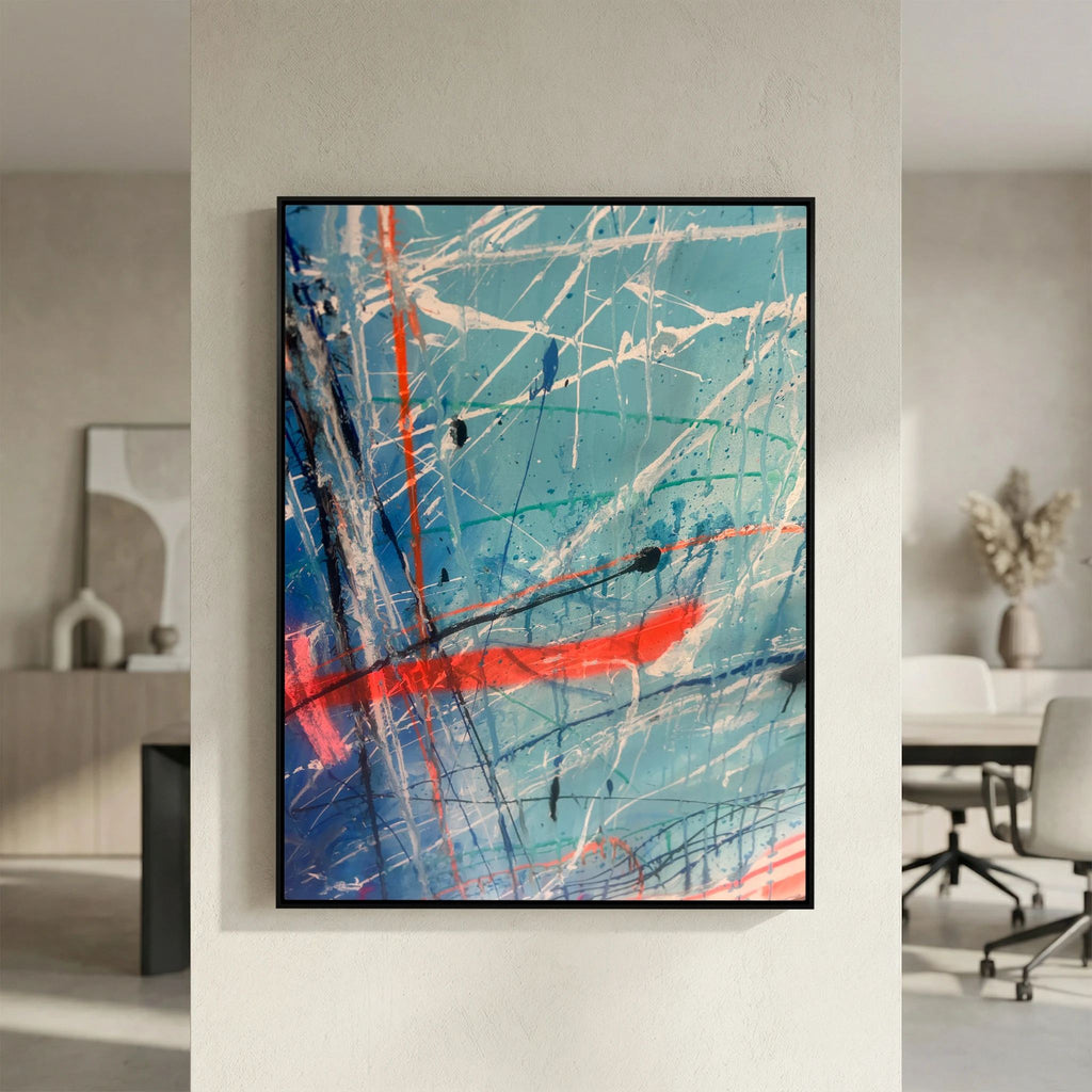  CROSSING PATHS (2024) CANVAS PRINT