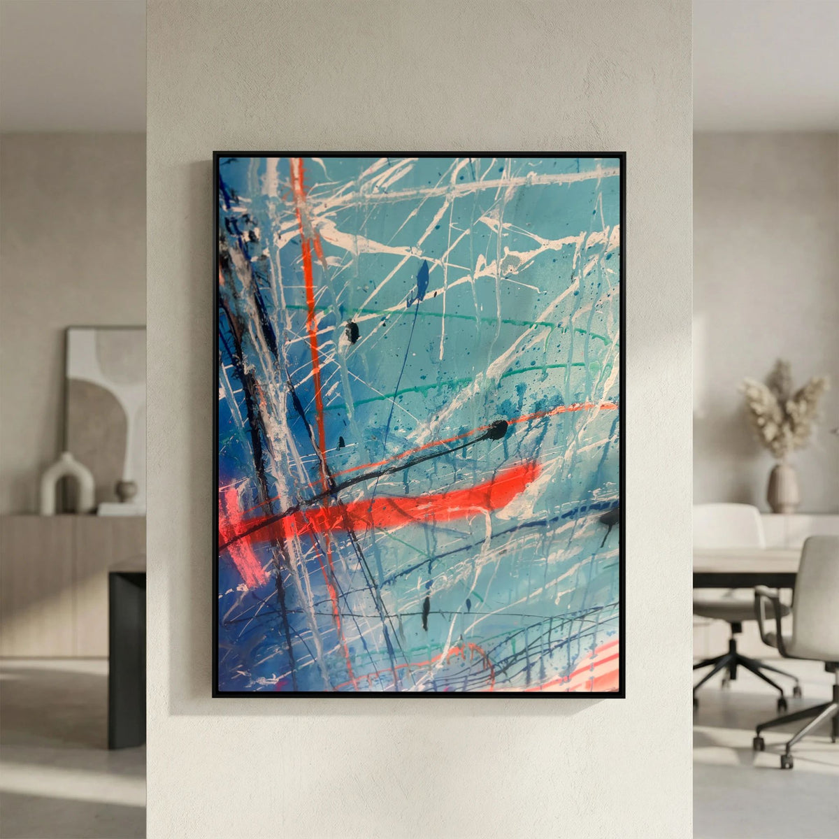  CROSSING PATHS (2024) CANVAS PRINT