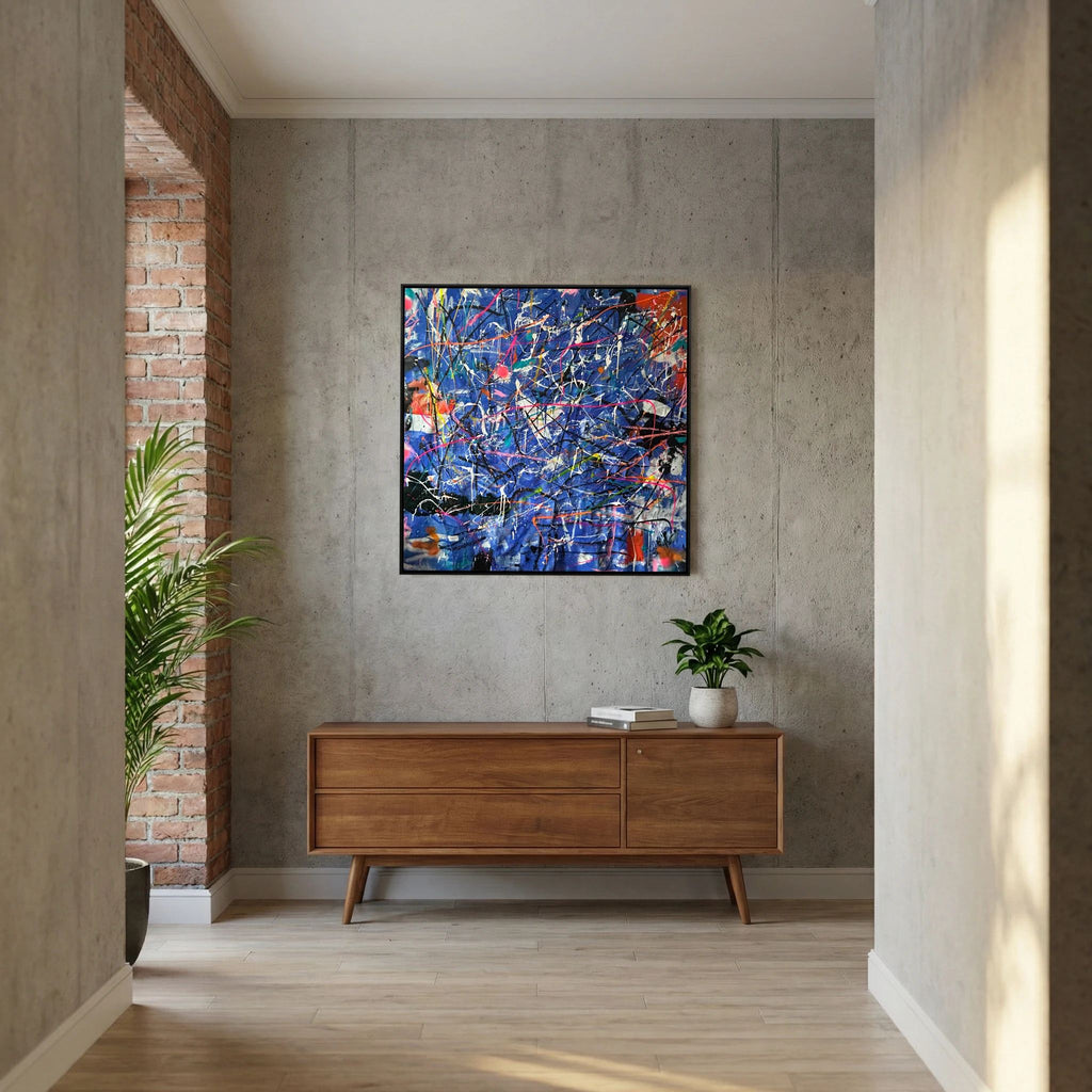INDIGO (2024) PRINT ON CANVAS    