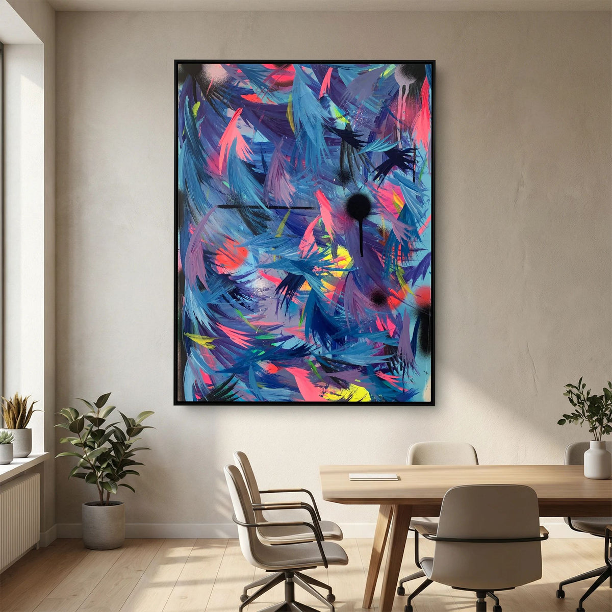 CYAN (2021) CANVAS PRINT  