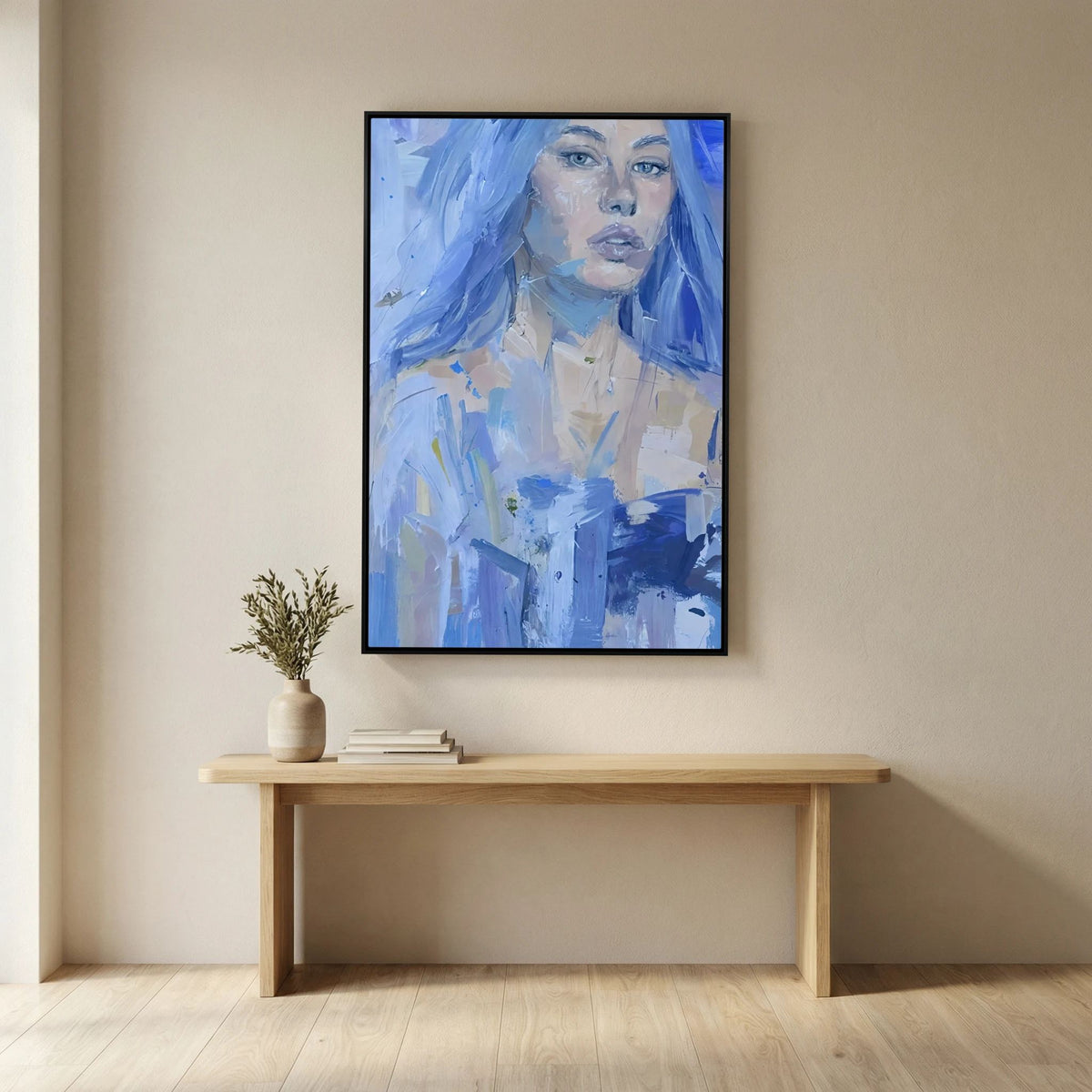 MAYA IN BLUE
