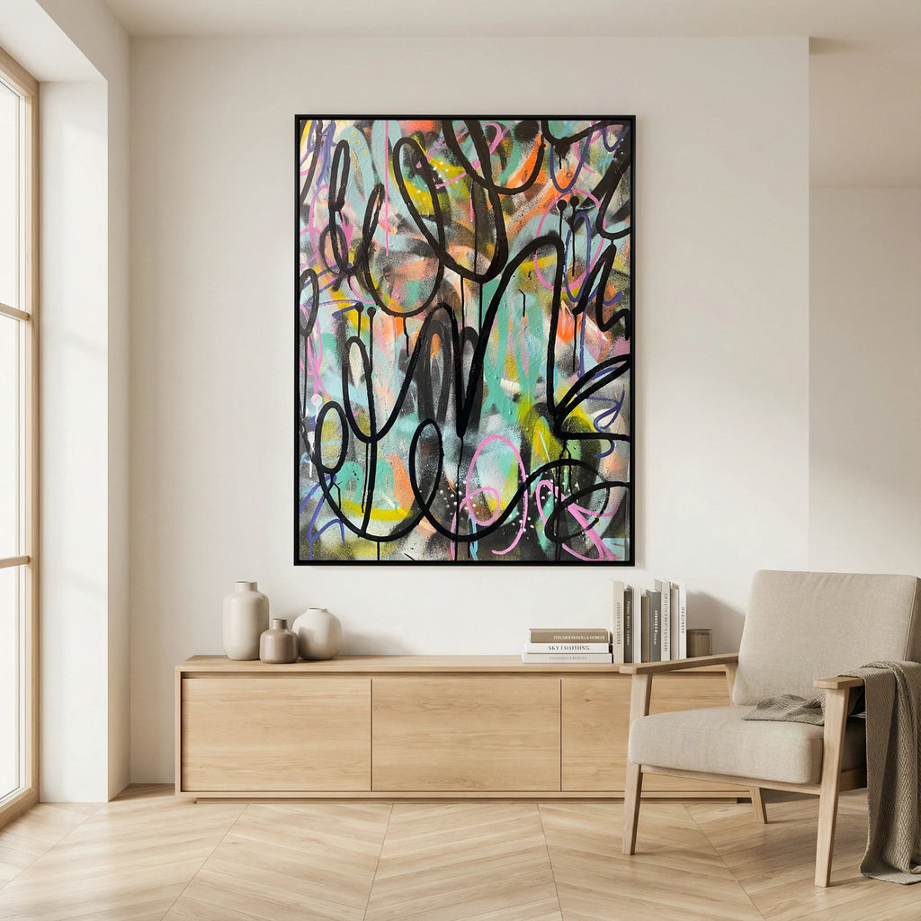 CHAOTIC (2022) CANVAS PRINT 