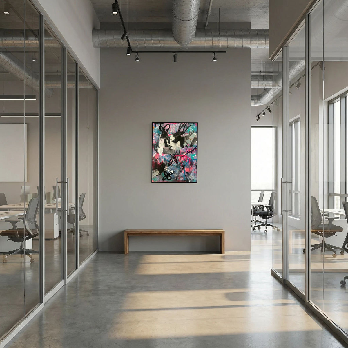 MISPLACED (2024) CANVAS PRINT  
