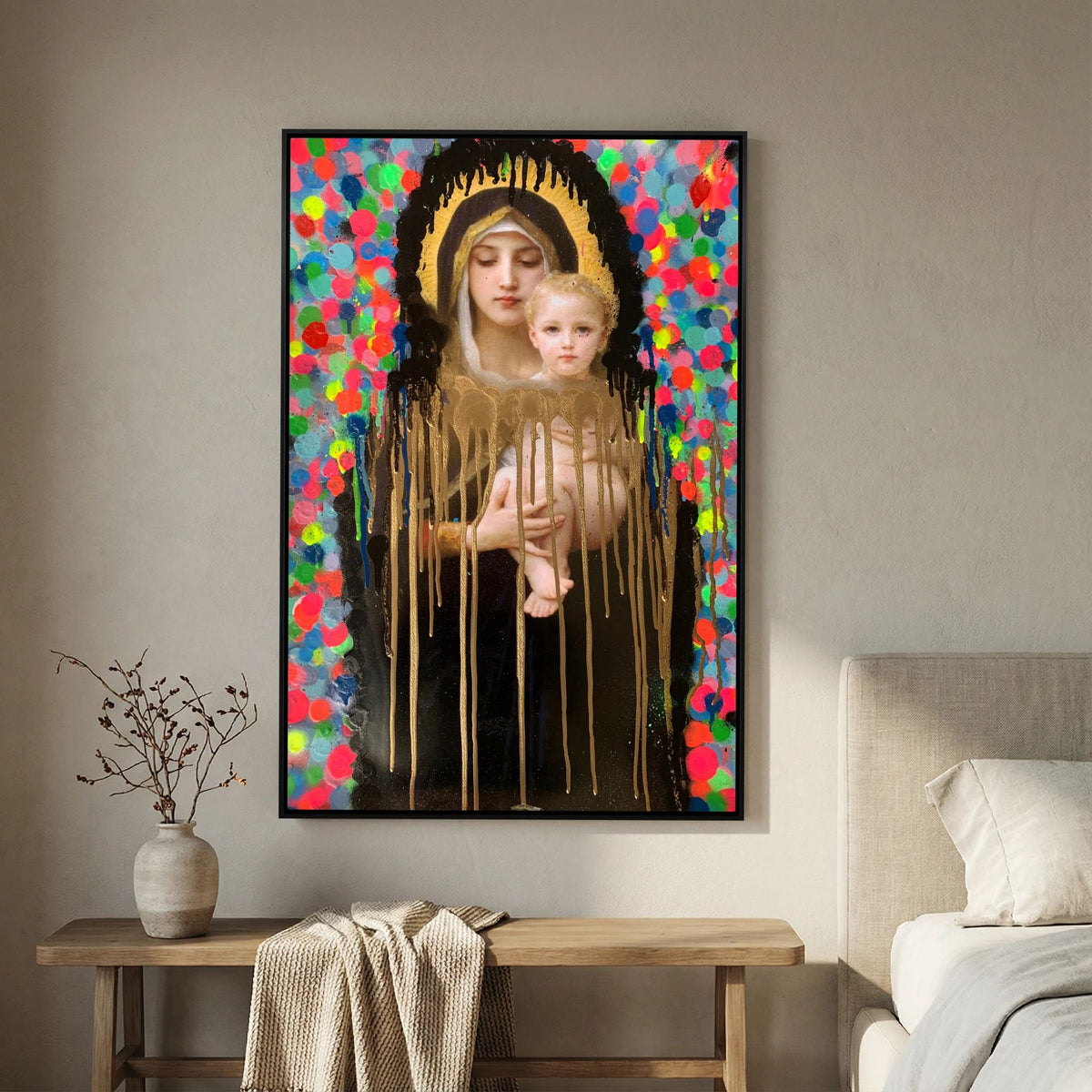 THE MADONNA of THE LILIES (2021 Print)
