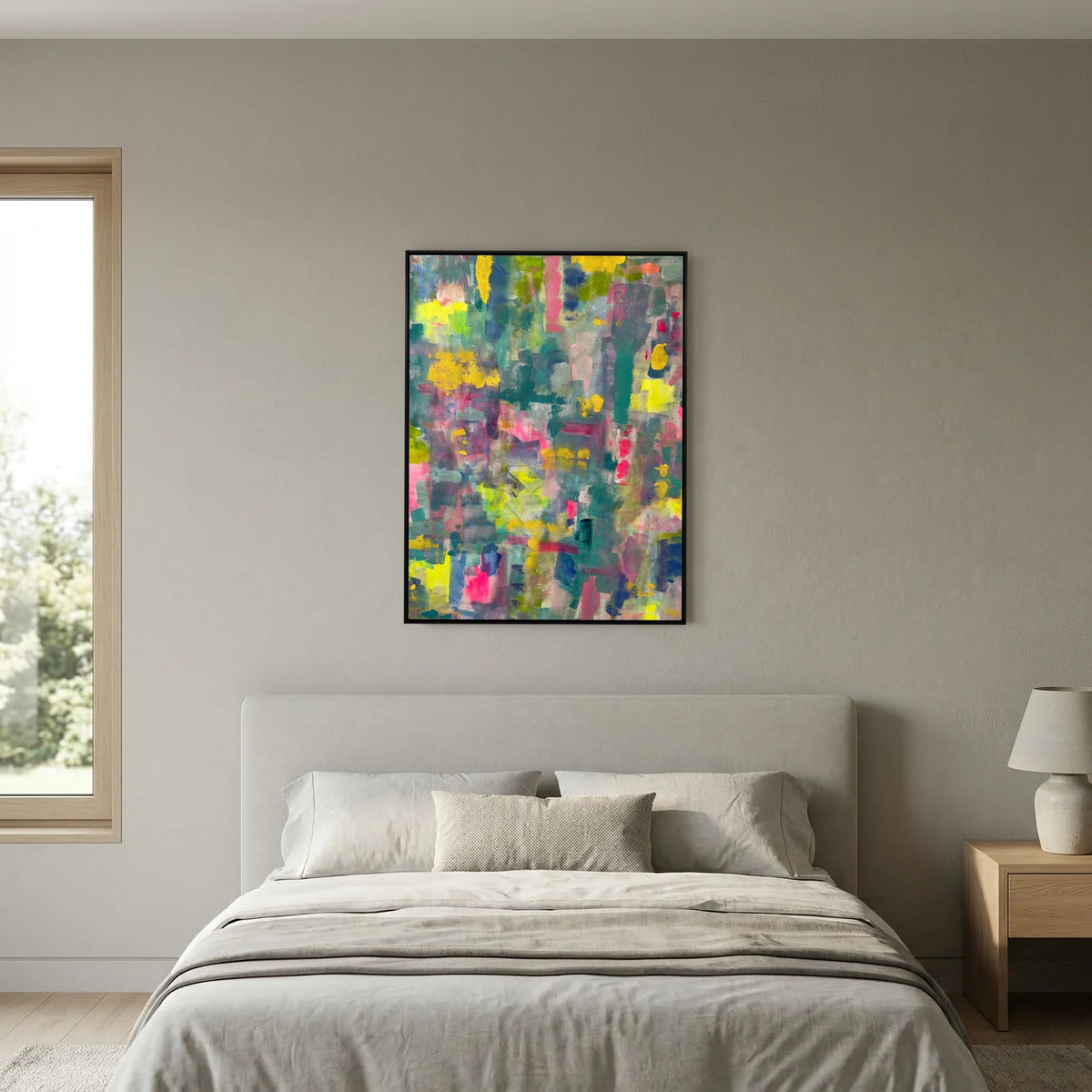 GARDEN IN SUMMER (2023) CANVAS PRINT   