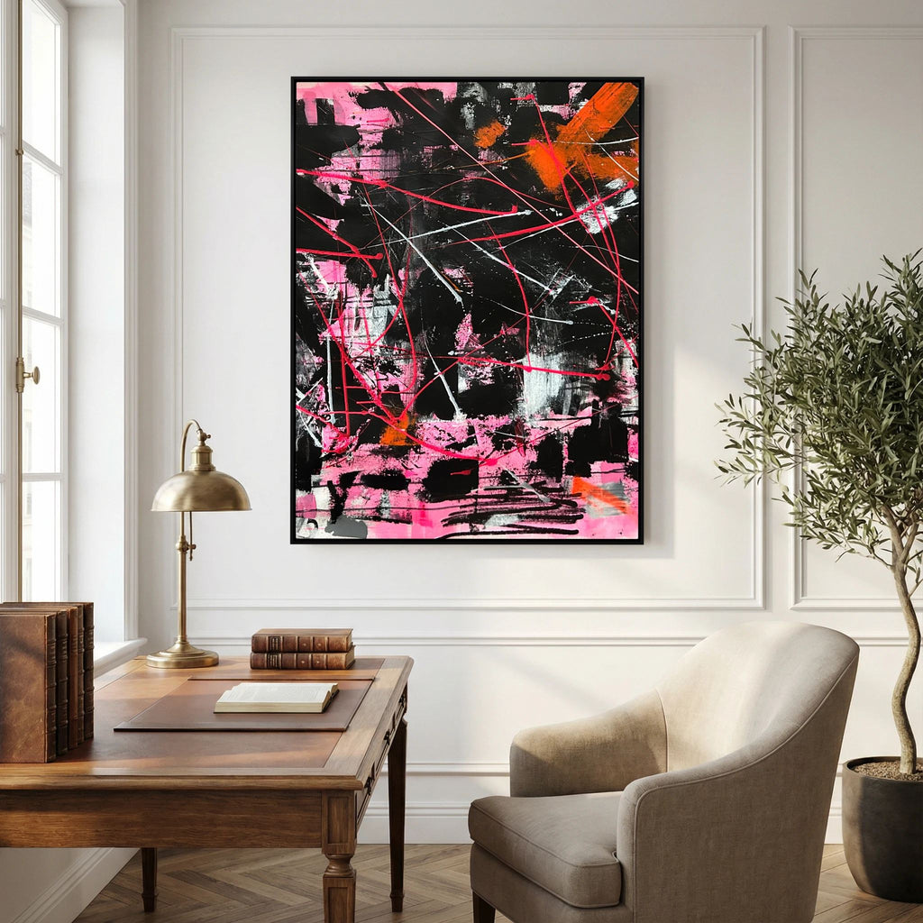 BURN A BRIDGE (2024) CANVAS PRINT 