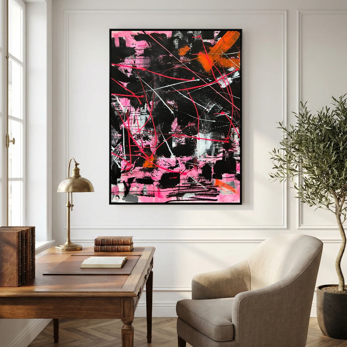 BURN A BRIDGE (2024) CANVAS PRINT 