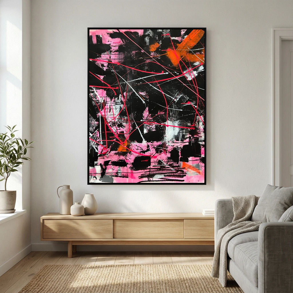BURN A BRIDGE (2024) CANVAS PRINT 