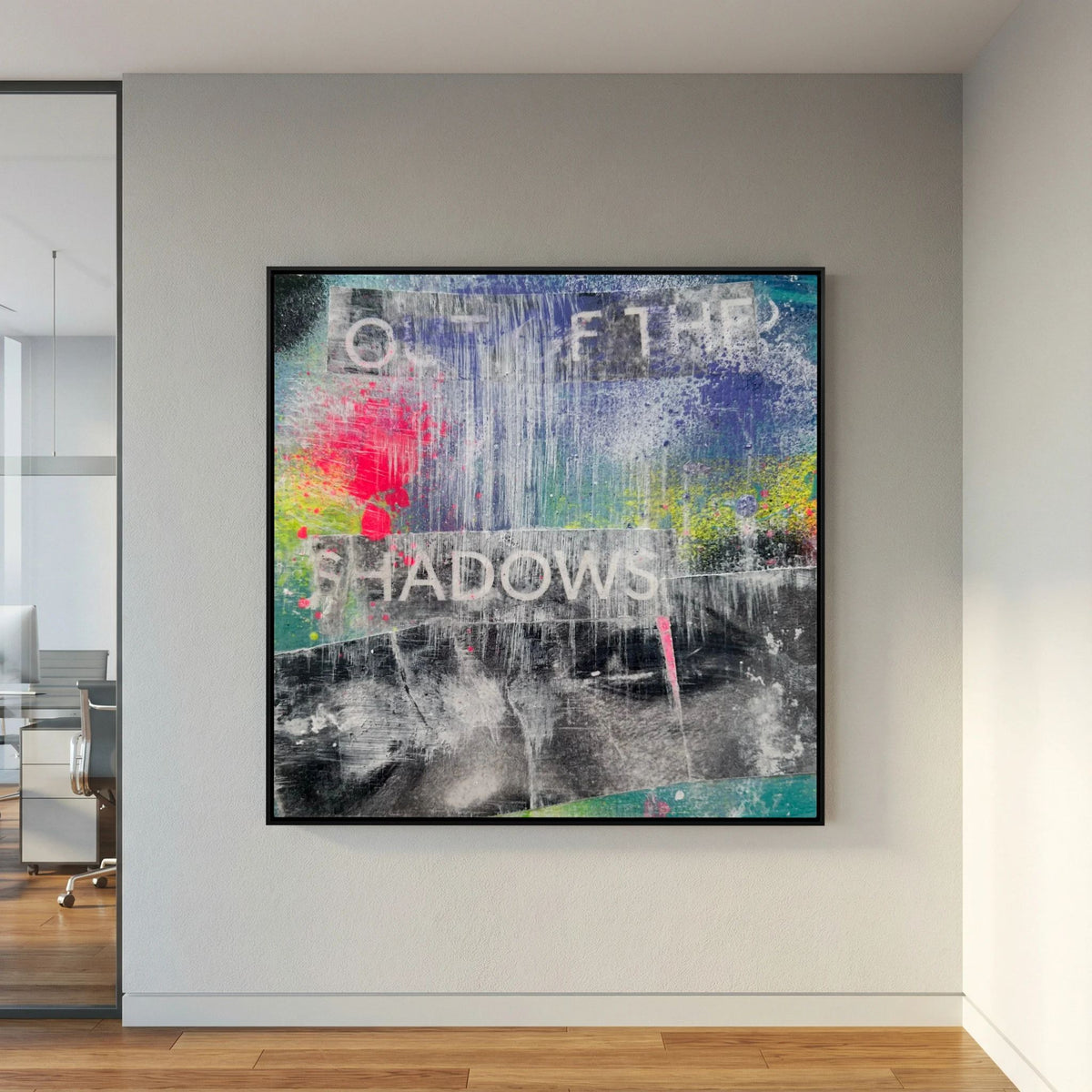 OUT OF THE SHADOWS (2023) CANVAS PRINT
