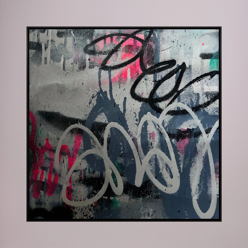 LOVE IN REVERSE PRINT ON CANVAS