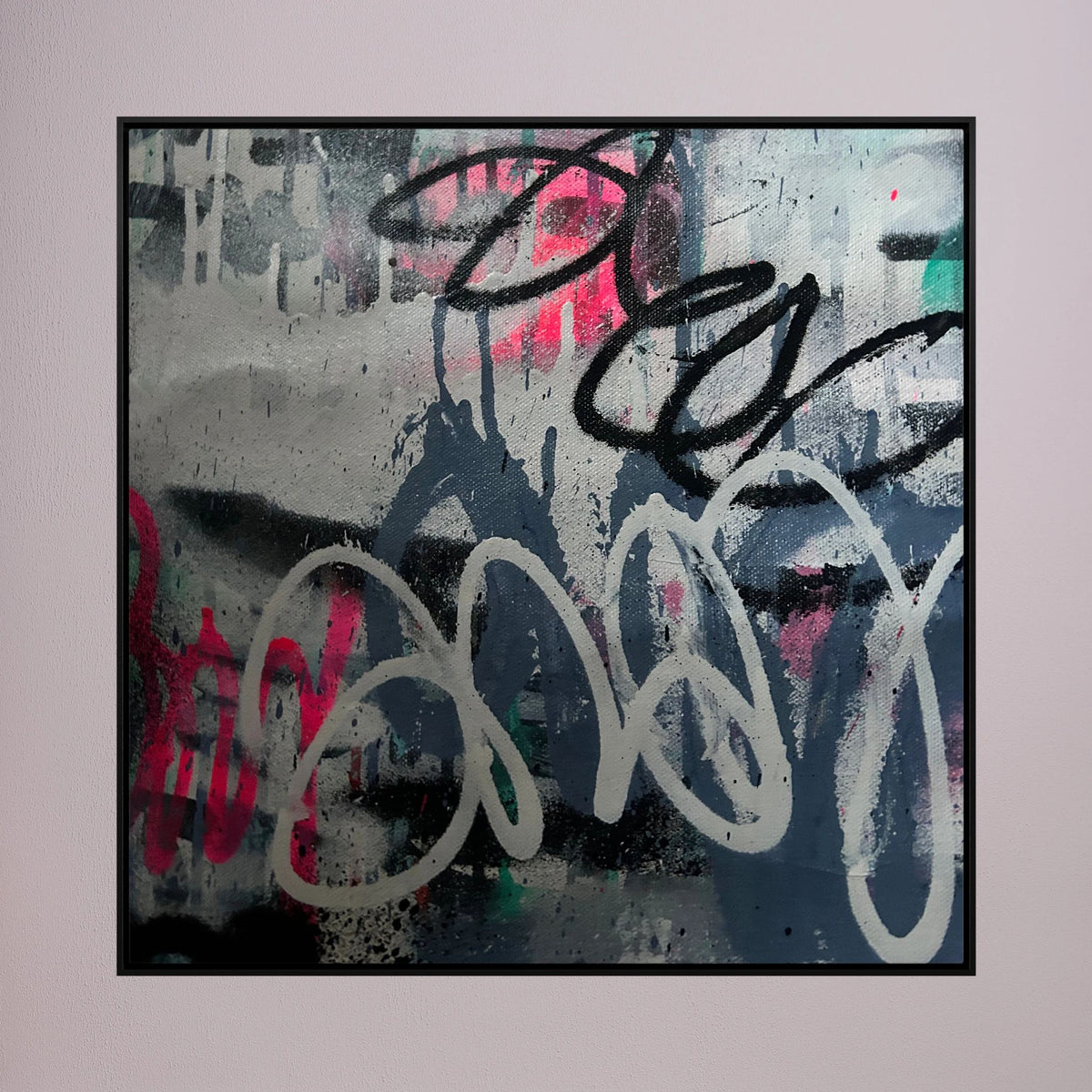 LOVE IN REVERSE PRINT ON CANVAS