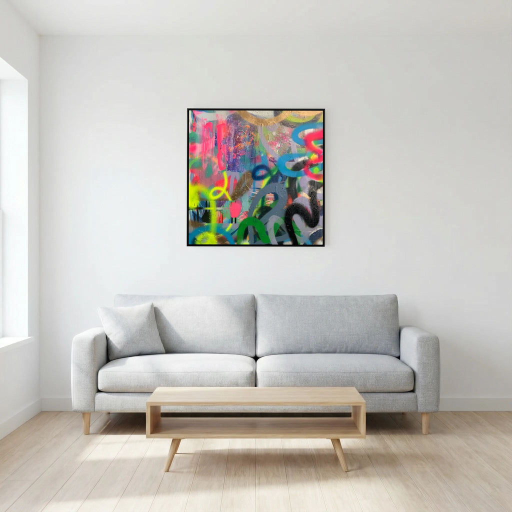 ADRENALINE PRINT ON CANVAS   