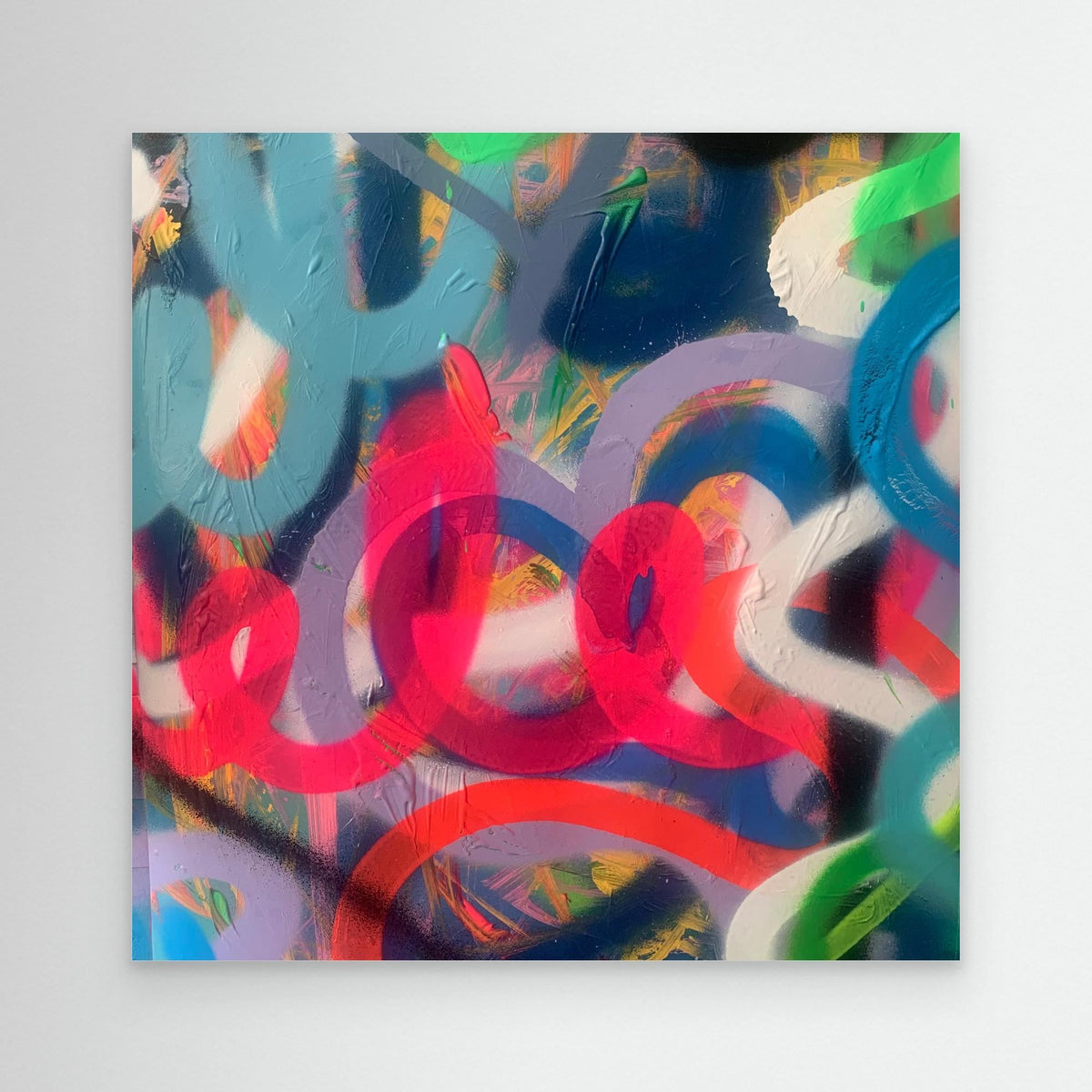 ACTIONS IN HASTE CANVAS PRINT