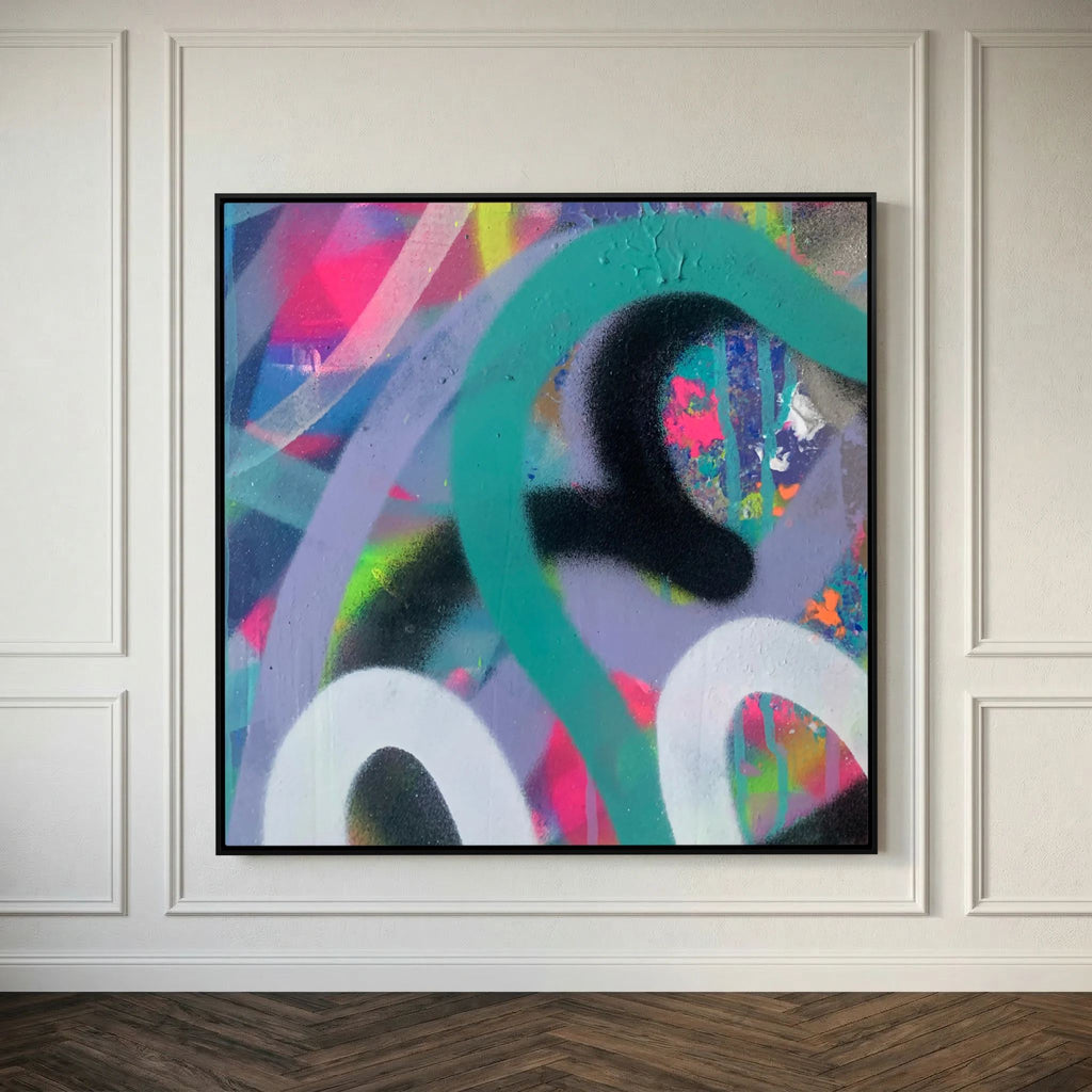 FAIRGROUND PRINT ON CANVAS  