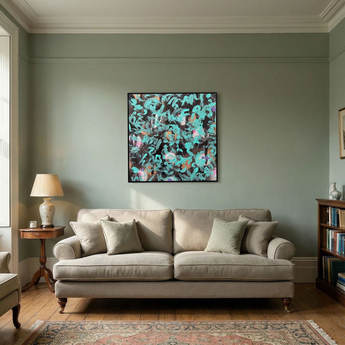 NO FLOWERS (2020) PRINT ON CANVAS 
