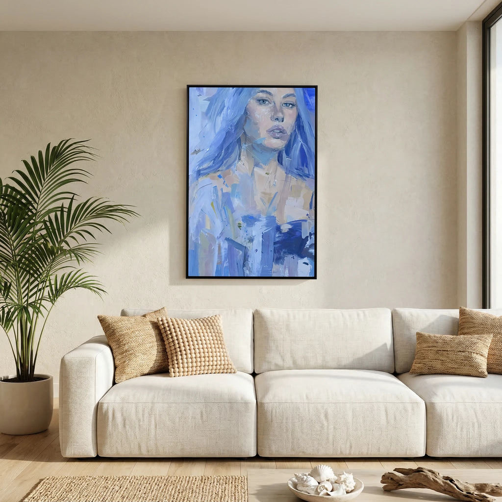 MAYA IN BLUE