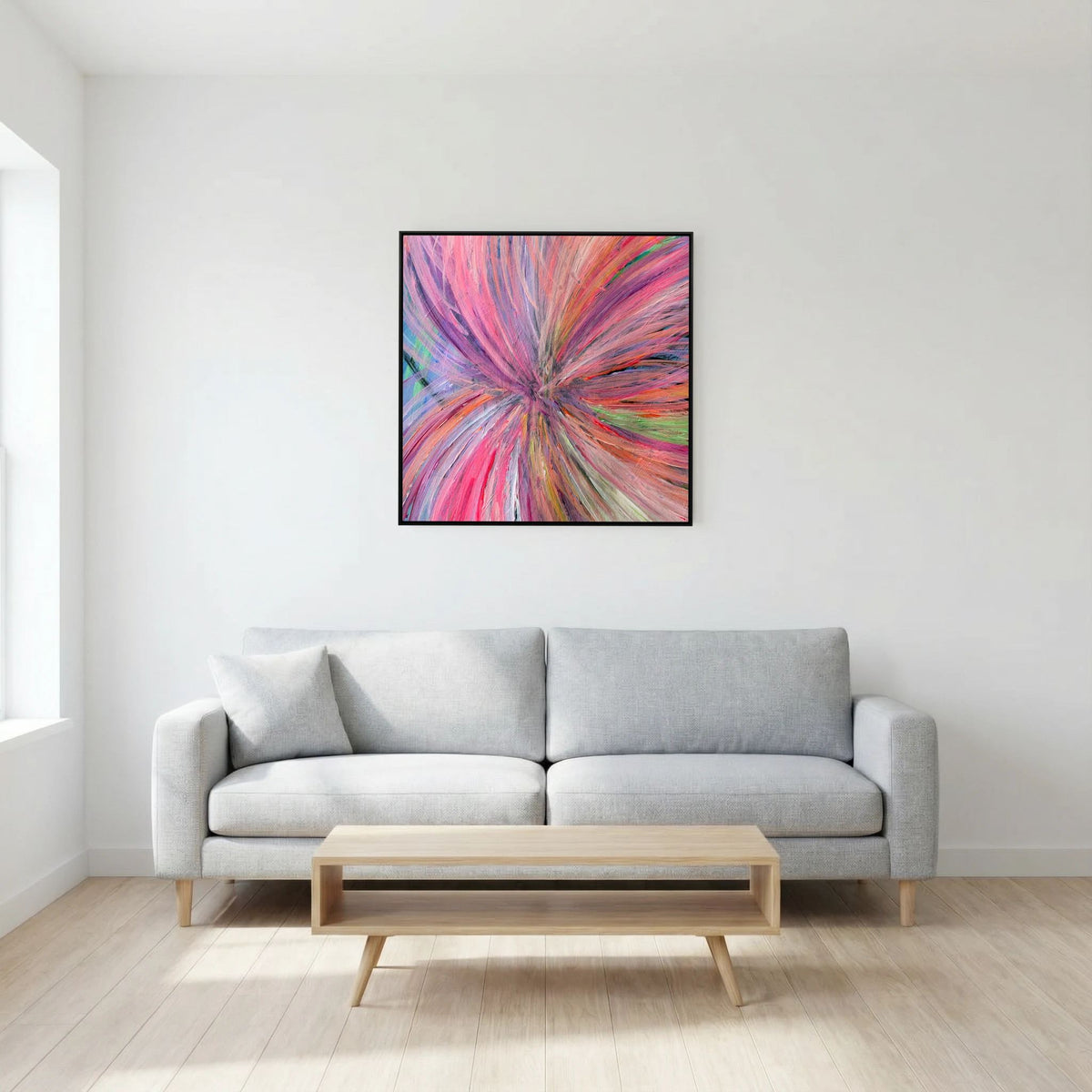 FIXATED (2020) PRINT ON CANVAS 