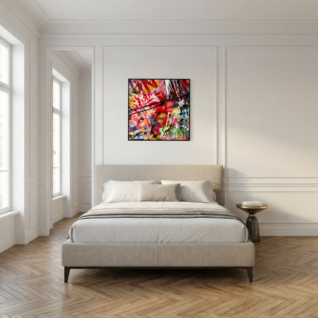 PAINTED NOISE (2023) CANVAS PRINT  