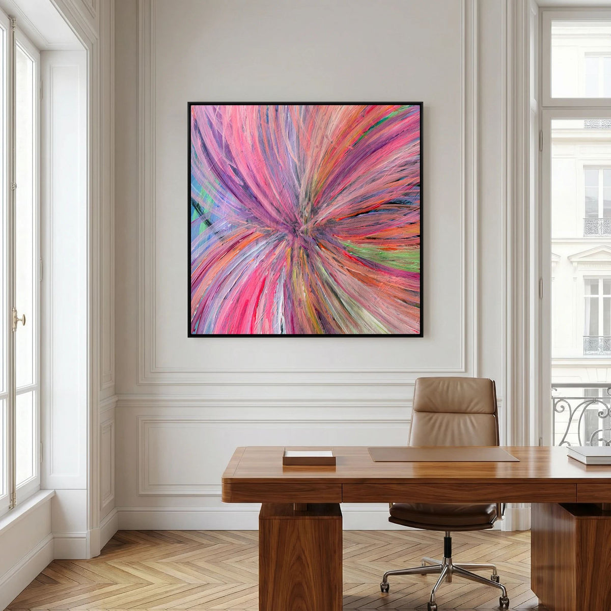 FIXATED (2020) PRINT ON CANVAS 