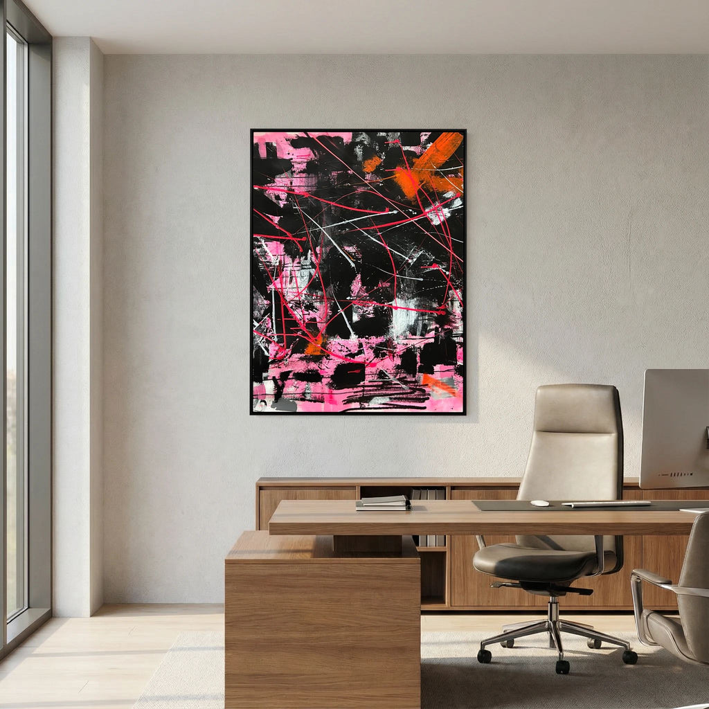 BURN A BRIDGE (2024) CANVAS PRINT 