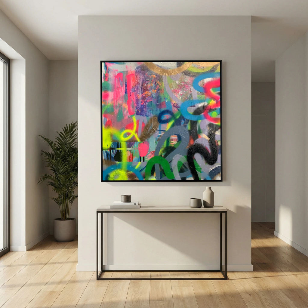 ADRENALINE PRINT ON CANVAS   