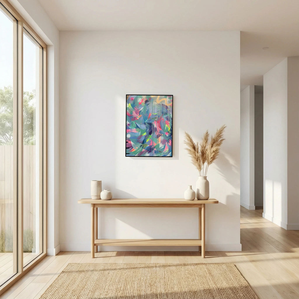TROPICAL HUES (2021) CANVAS PRINT 