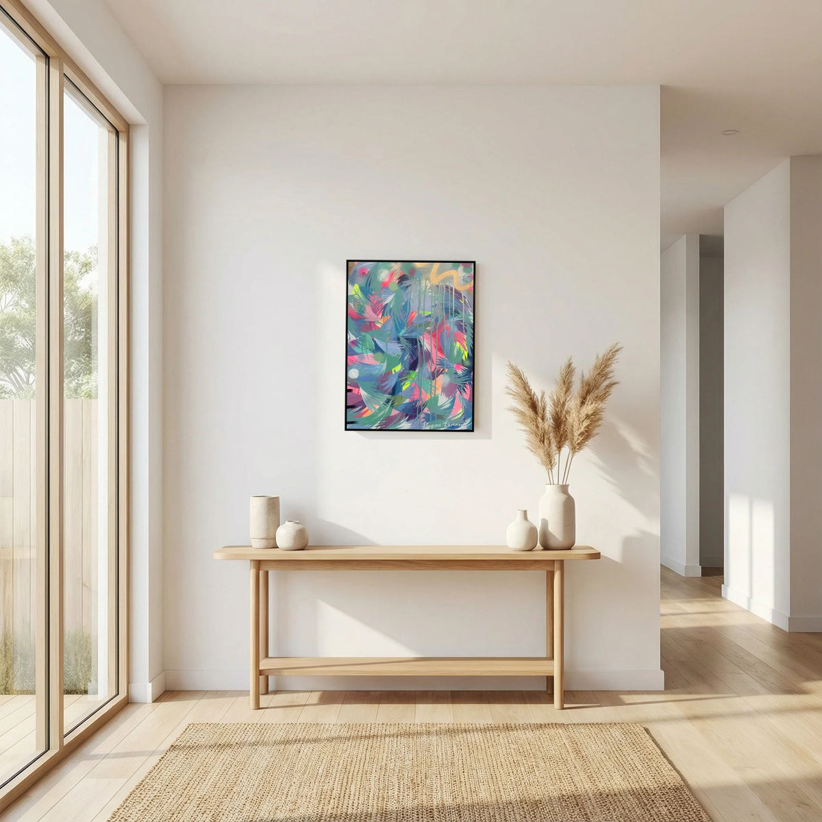 TROPICAL HUES (2021) CANVAS PRINT 
