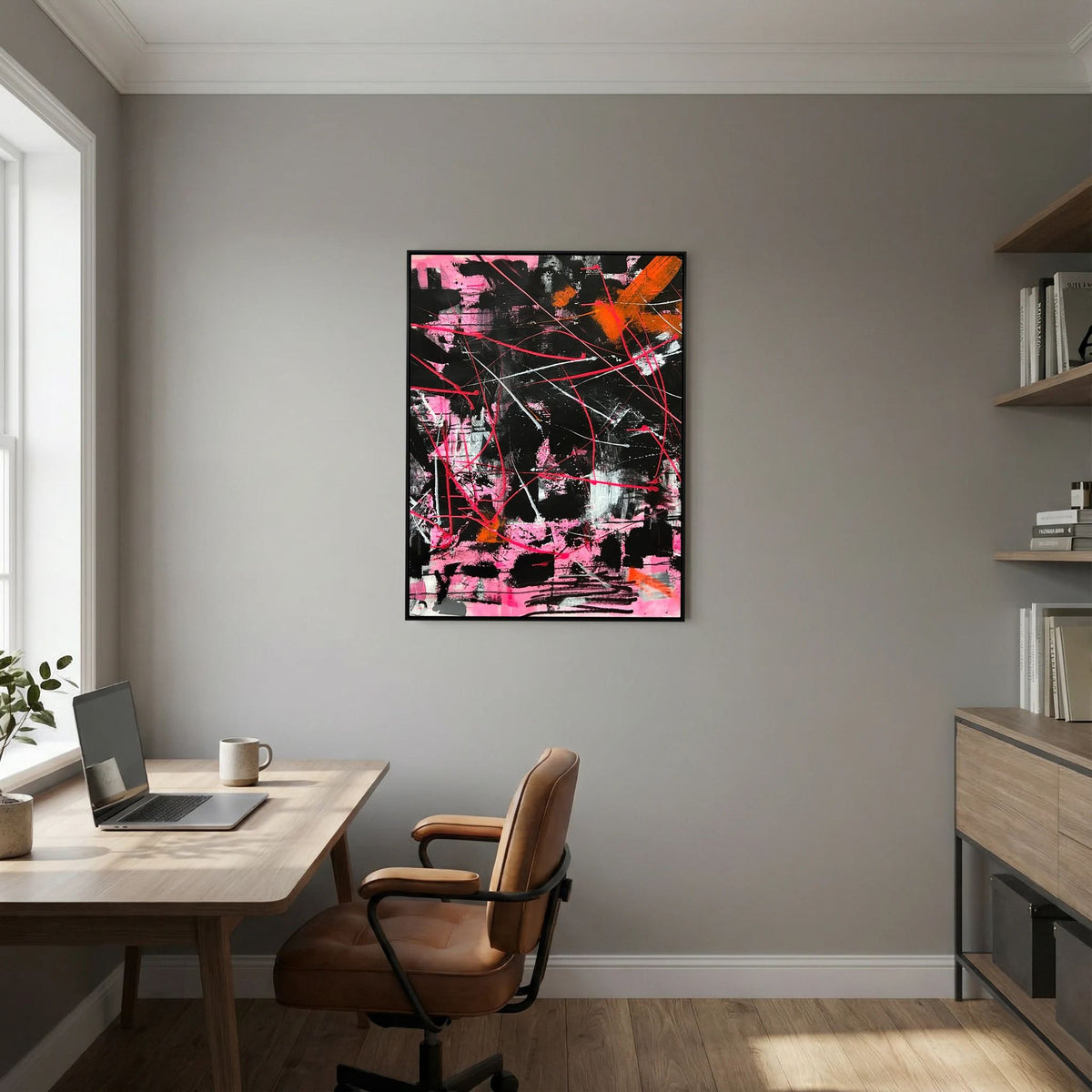 BURN A BRIDGE (2024) CANVAS PRINT 