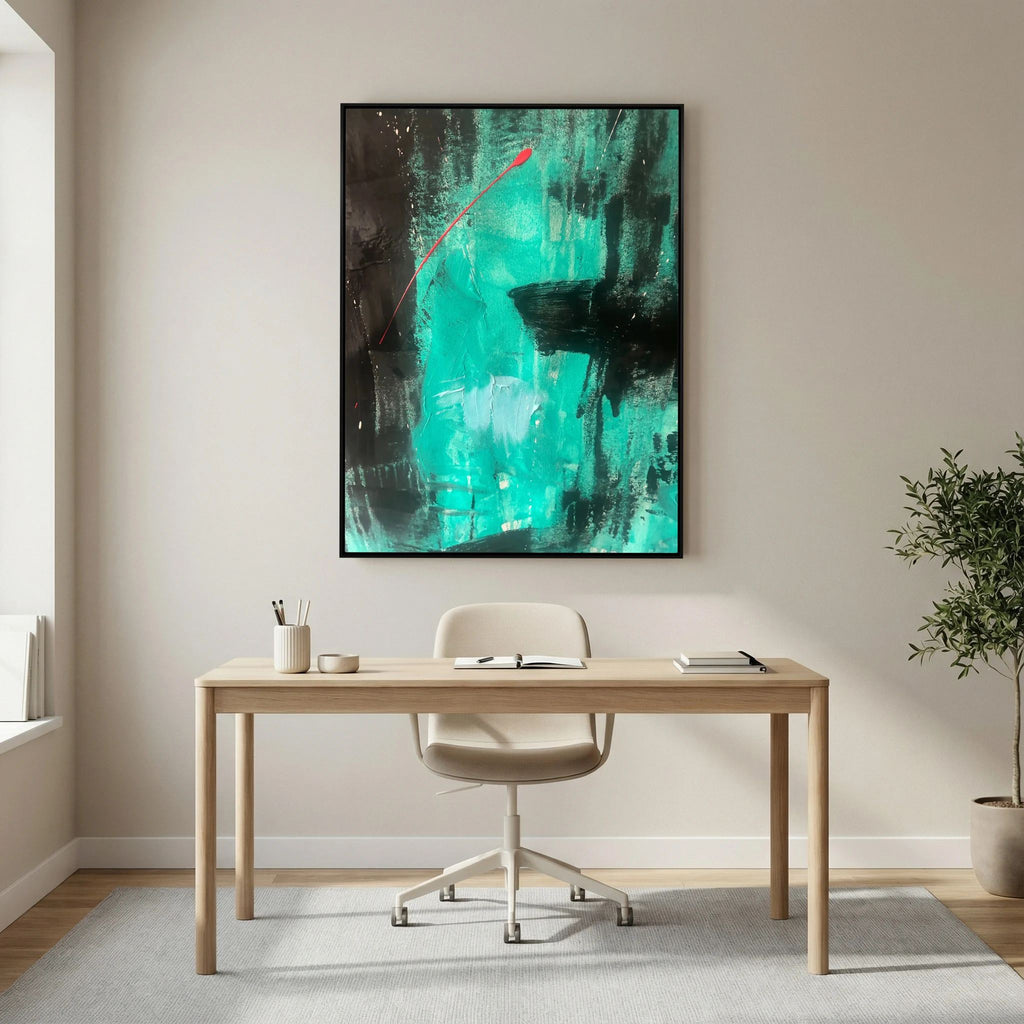 AN ABSTRACT PLACE (2017) CANVAS PRINT 