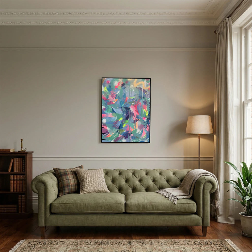TROPICAL HUES (2021) CANVAS PRINT 