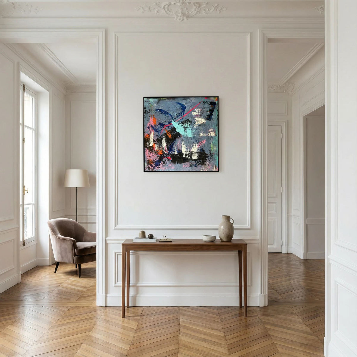 ABSTRACTION (2023) PRINT ON CANVAS   